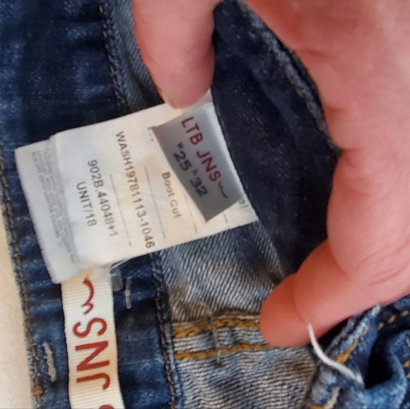 VIBTAGE LTB Bootcut Jeans  25W 32L  style 50035 dark wash  Great condition - Picture 4 of 6